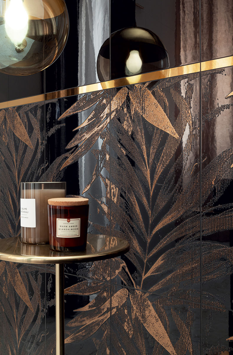 Колекция Sohpi Oro 29.8x59.8 - Tubadzin декоративни плочки за баня в онлайн магазин за обзавеждане за бани KERANOVA