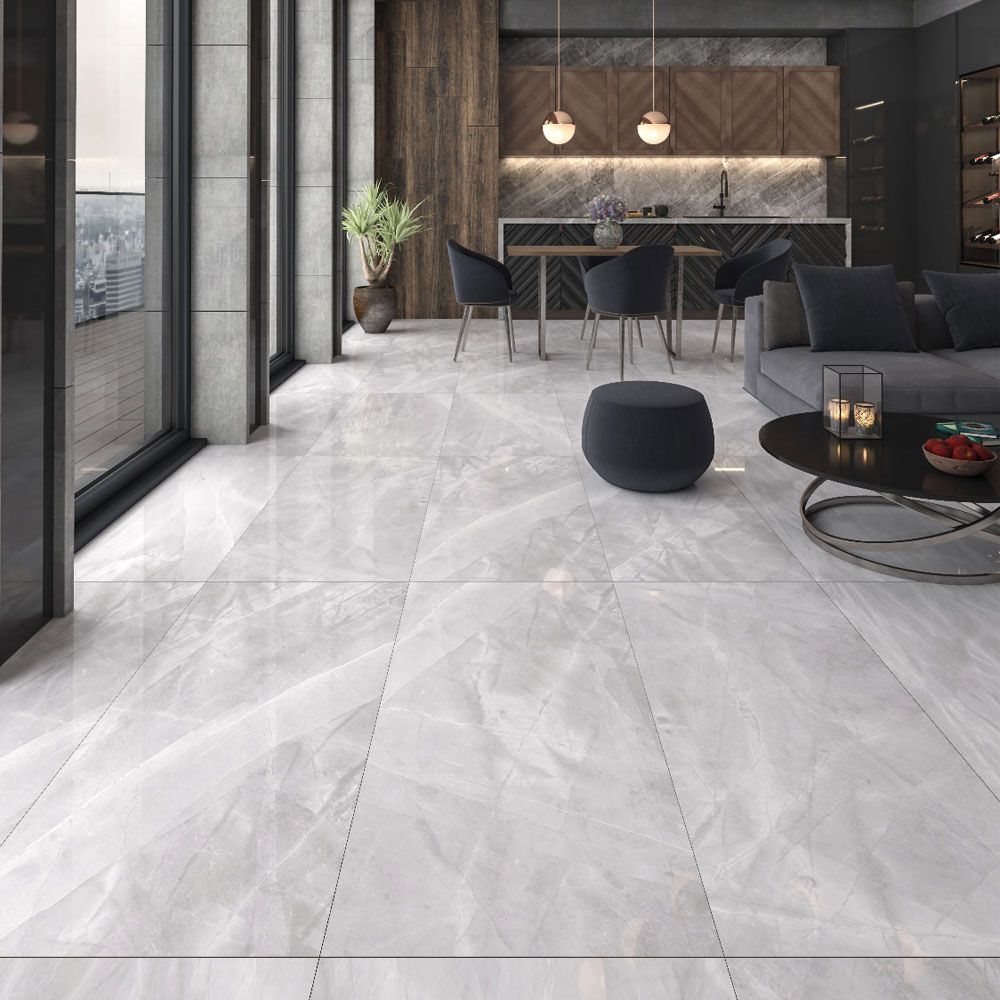 Серия Space Polished 60x120 - Qua Granite - 3 цвята полиран гранитогрес с мраморен декор, 60x120 см, онлайн магазин за обзавеждане за бани KERANOVA