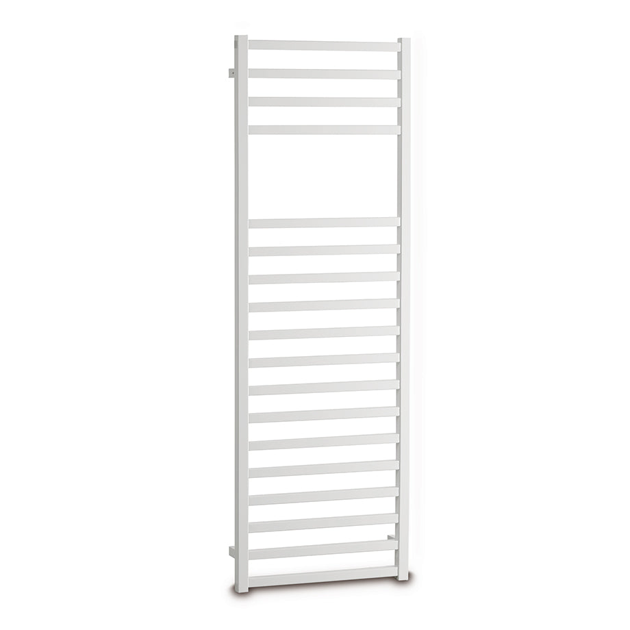 Лири за баня Square White бяла италианска отопляема кърподържач серия Square, онлайн магазин за обзавеждане KERANOVA