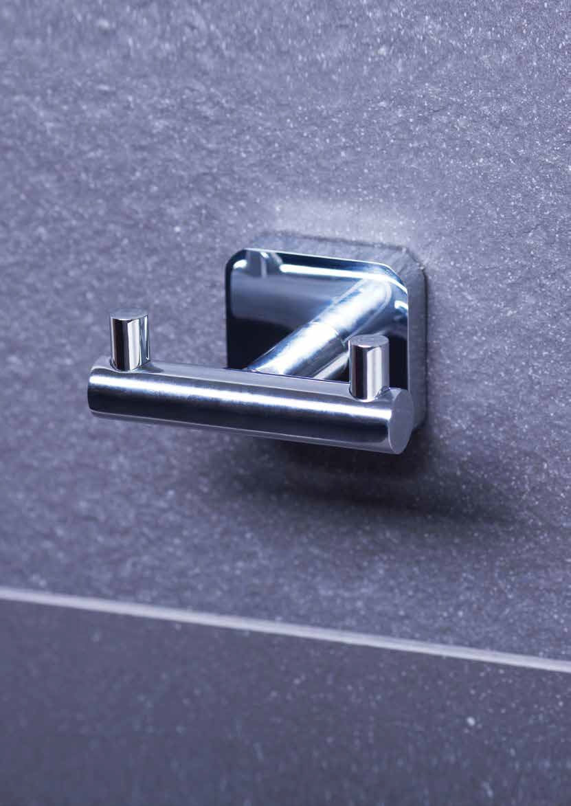 Аксесоари за баня Tasi - Bemeta Design: хромирана единична закачалка за хавлия, онлайн магазин KERANOVA