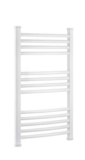 Серия Toprak White бял стоманен лири за баня с D профил, 1.20 мм, хоризонтални тръби Ø21 мм за онлайн магазин KERANOVA