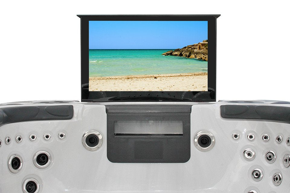 THEATER + 42“ LCD екран 380x228 см. хидромасажна вана с 42-инчов LCD екран, 6 седящи и 2 лежащи места, KERANOVA онлайн магазин