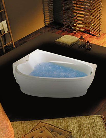 Venice 185x105x135 см. акрилна вана с преден панел, хидро и аеромасажни системи, онлайн магазин за обзавеждане за бани KERANOVA