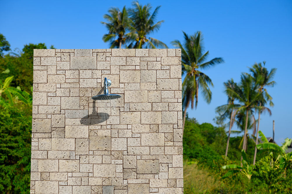 Veracruz - 3 цвята изкуствен камък за облицовка на стени в онлайн магазин KERANOVA, каменна плочка за баня с морско усещане