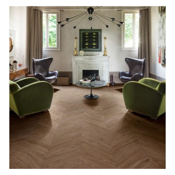 Серия Vero Chevron 11x54 - Marazzi гранитогрес с дървесен ефект в интериор, шеврон рибена кост, онлайн магазин KERANOVA