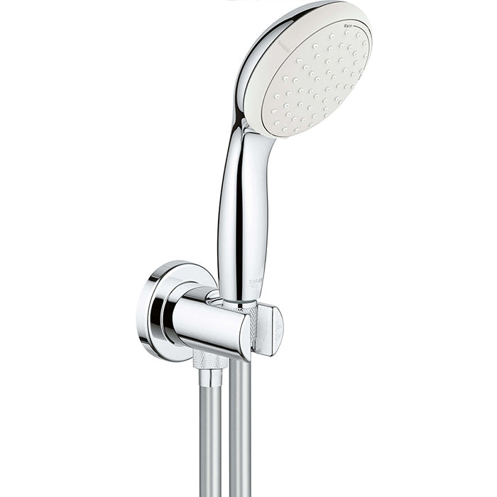 Вграден комплект Grohe SmartControl Tempesta 250 - хромирана ръчен душ слушалка с шлаух и коляно за баня, KERANOVA