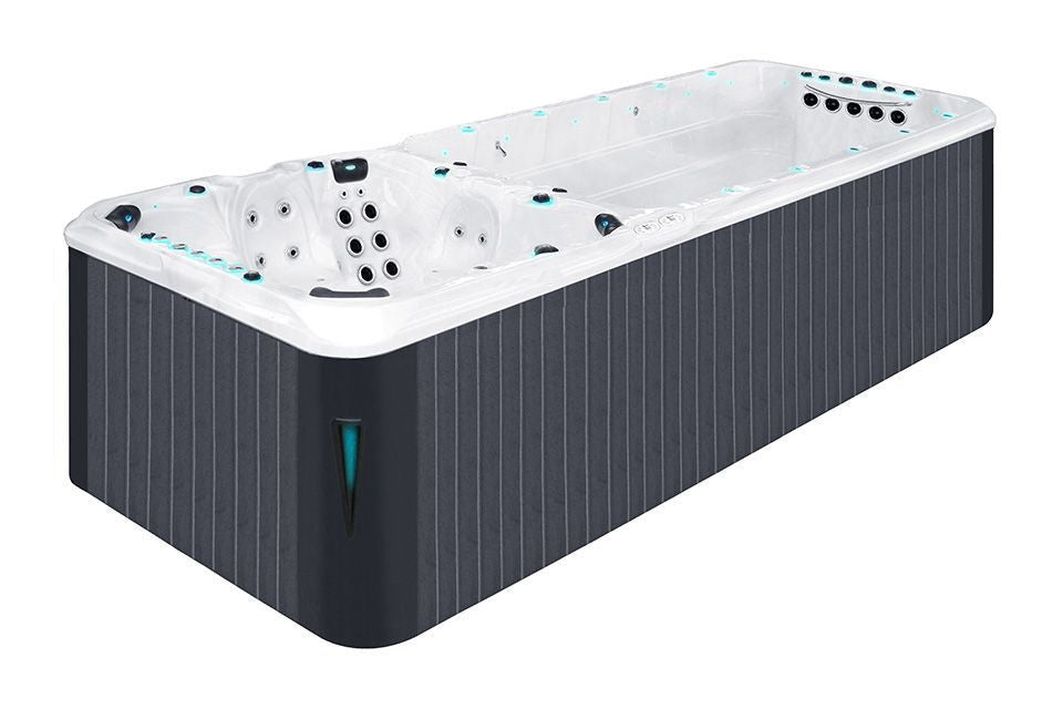 Плувно СПА Vitality 708x225 см. двусекционно джакузи за плуване и масаж, модел Energy - онлайн магазин KERANOVA