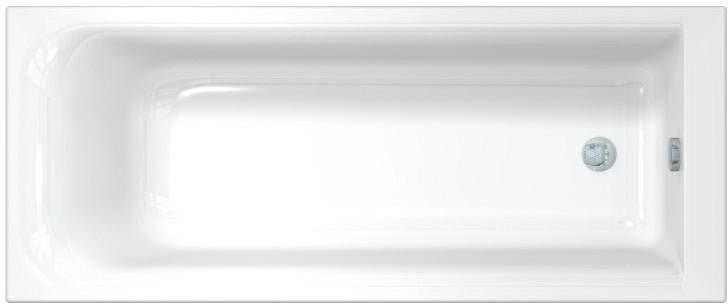 Alt Tag: Вана Rekord 170x70 см. правоъгълна английски акрил, дълбочина 40 см, обем 176 л, с крака и крепежи – онлайн магазин KERANOVA