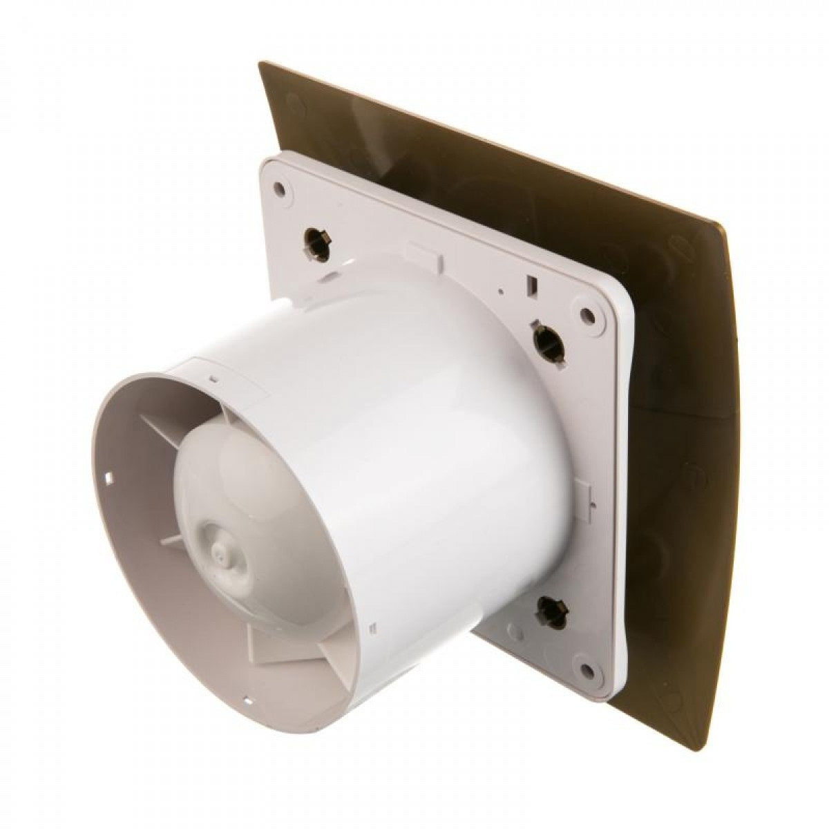 Вентилатор за баня Escudo златен с златен панел, 13W, 110 m3/h, IPX4 - онлайн магазин за обзавеждане KERANOVA
